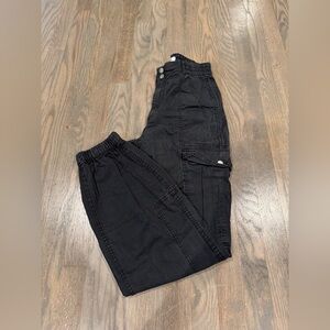 Garage Black Cargo Pants